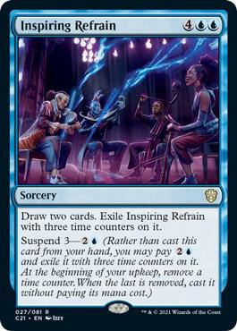 Inspiring Refrain 27 card from Commander 2021