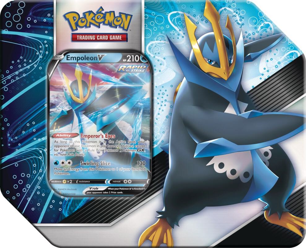 V Strikers Tin [Empoleon V] card from SWSH05: Battle Styles