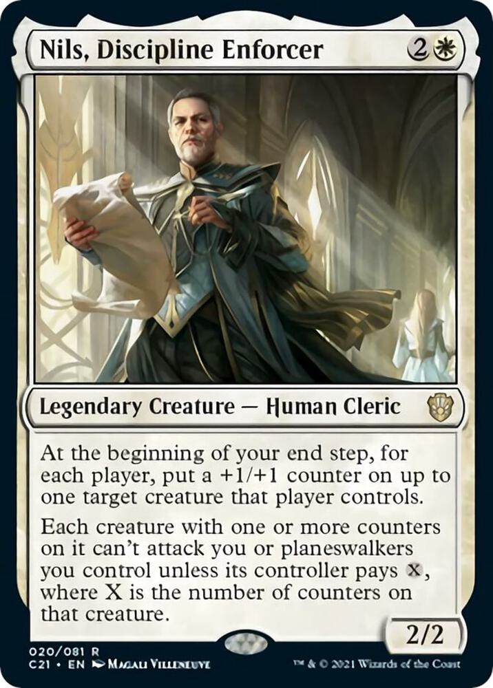 Nils, Discipline Enforcer 20 card from Commander 2021
