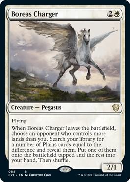 Boreas Charger 84 card from Commander 2021