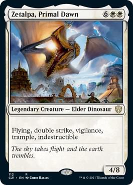 Zetalpa, Primal Dawn 112 card from Commander 2021