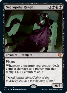 Necropolis Regent 147 card from Commander 2021