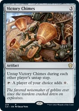 Victory Chimes 274 card from Commander 2021