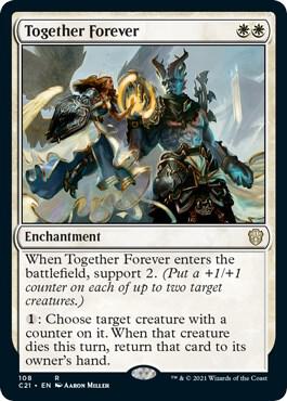 Together Forever 108 card from Commander 2021