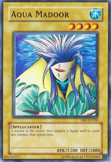 Aqua Madoor DB1-EN109 card from Dark Beginning 1