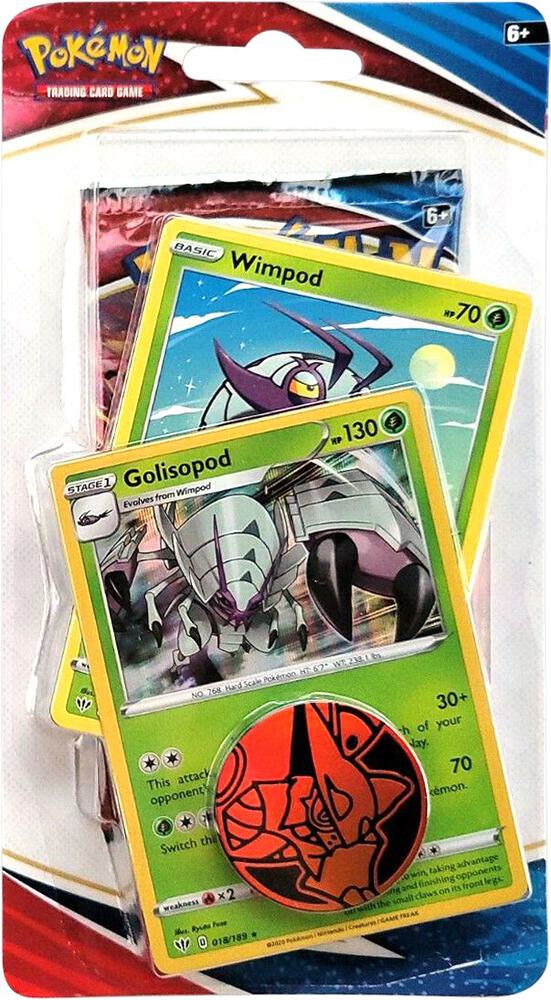 Battle Styles Premium Checklane Blister [Golisopod] card from SWSH05: Battle Styles