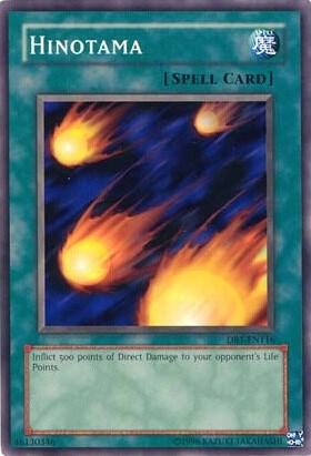 Hinotama DB1-EN116 card from Dark Beginning 1