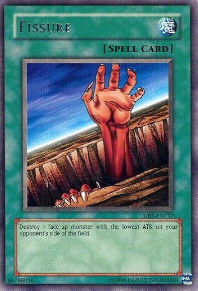 Fissure DB1-EN117 card from Dark Beginning 1