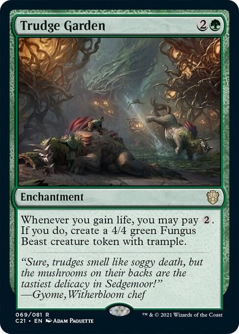 Trudge Garden 69 card from Commander 2021
