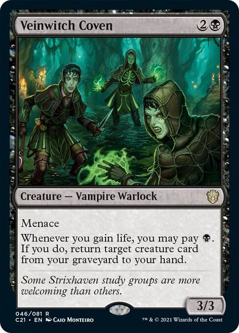 Veinwitch Coven 46 card from Commander 2021