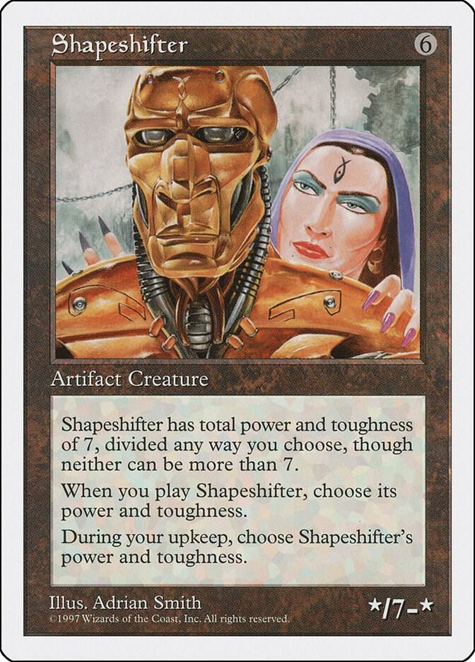 Shapeshifter card from Fifth Edition