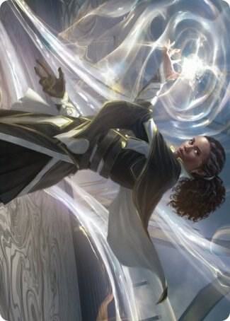 Clever Lumimancer Art Card 2 card from Art Series: Strixhaven