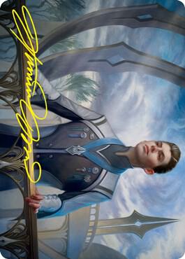 Star Pupil Art Card (Gold-Stamped Signature) 5 card from Art Series: Strixhaven