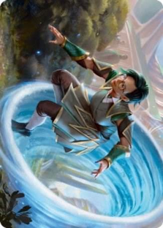 Vortex Runner Art Card 6 card from Art Series: Strixhaven