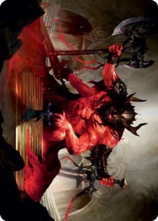 Awaken the Blood Avatar Art Card 20 card from Art Series: Strixhaven