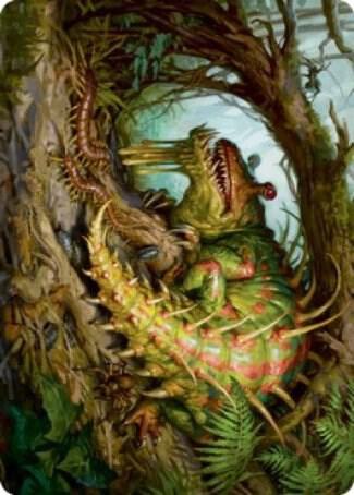 Blex, Vexing Pest Art Card 22 card from Art Series: Strixhaven
