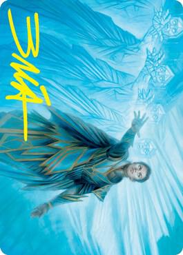 Echoing Equation Art Card (Gold-Stamped Signature) 24 card from Art Series: Strixhaven