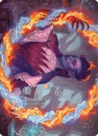Rootha, Mercurial Artist Art Card 38 card from Art Series: Strixhaven