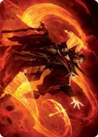 Plargg, Dean of Chaos Art Card 53 card from Art Series: Strixhaven