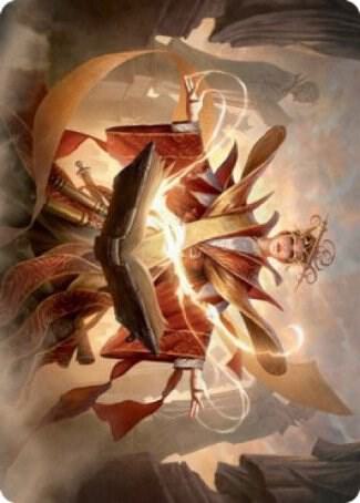 Augusta, Dean of Order Art Card 54 card from Art Series: Strixhaven