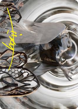 Shaile, Dean of Radiance Art Card (Gold-Stamped Signature) 55 card from Art Series: Strixhaven
