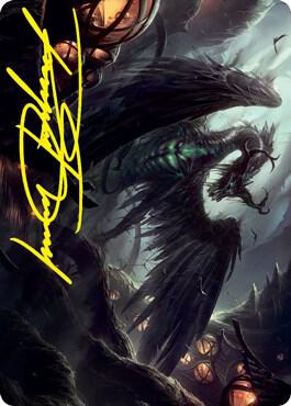 Beledros Witherbloom Art Card (Gold-Stamped Signature) 57 card from Art Series: Strixhaven