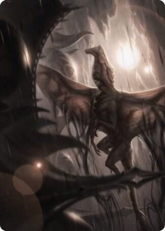 Shadrix Silverquill Art Card 59 card from Art Series: Strixhaven