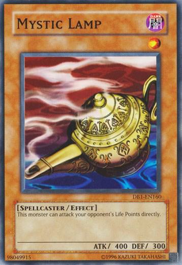 Mystic Lamp DB1-EN160 card from Dark Beginning 1