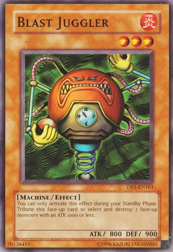 Blast Juggler DB1-EN161 card from Dark Beginning 1