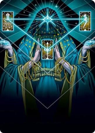 Strategic Planning Art Card 68 card from Art Series: Strixhaven