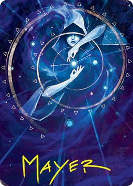 Time Warp Art Card (Gold-Stamped Signature) 69 card from Art Series: Strixhaven