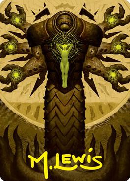 Inquisition of Kozilek Art Card (Gold-Stamped Signature) 71 card from Art Series: Strixhaven