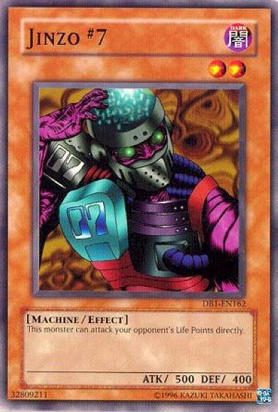 Jinzo #7 DB1-EN162 card from Dark Beginning 1