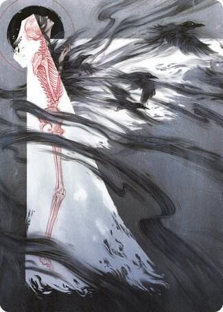 Tendrils of Agony Art Card 73 card from Art Series: Strixhaven