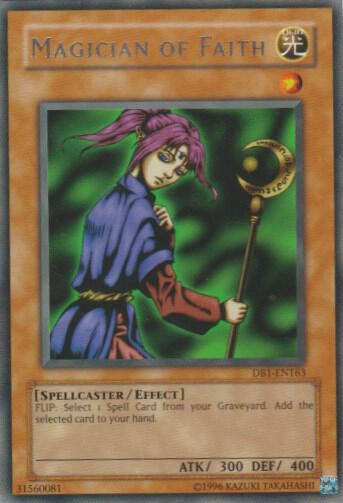 Magician of Faith DB1-EN163 card from Dark Beginning 1