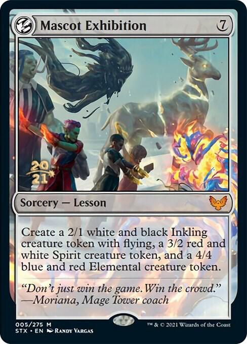 Mascot Exhibition 5 card from Prerelease Cards