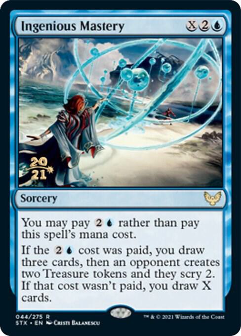 Ingenious Mastery 44 card from Prerelease Cards