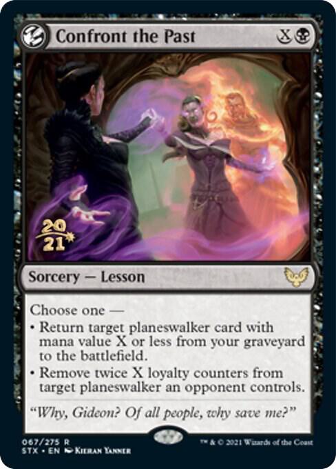 Confront the Past 67 card from Prerelease Cards
