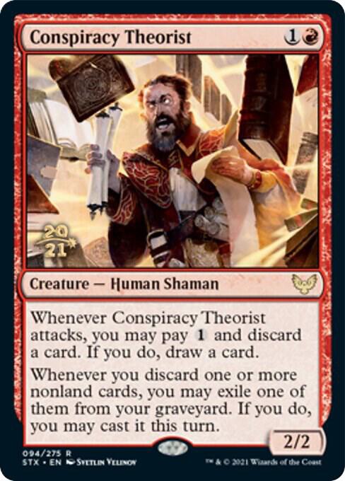 Conspiracy Theorist 94 card from Prerelease Cards