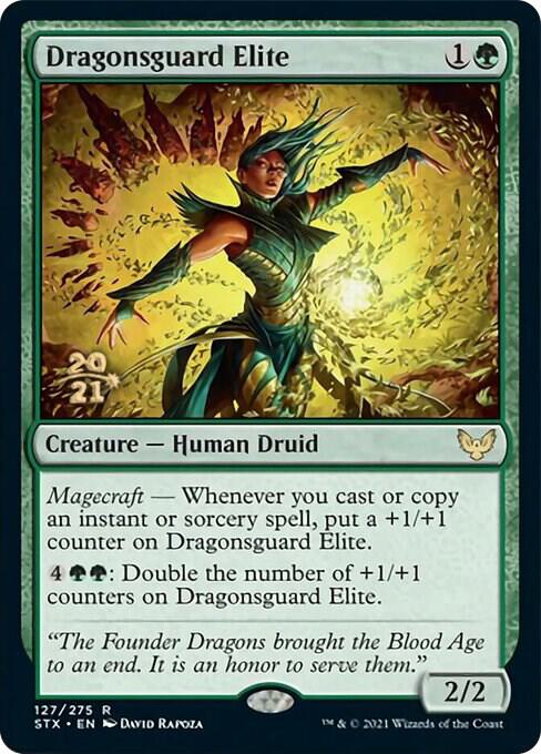 Dragonsguard Elite 127 card from Prerelease Cards