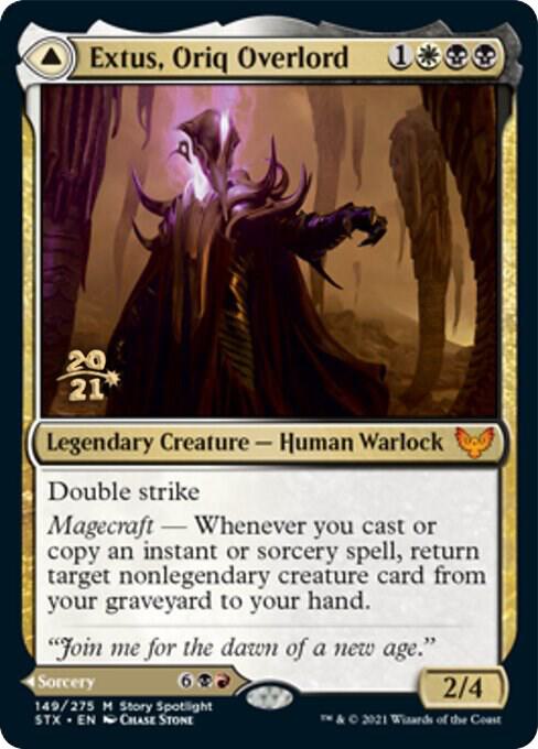 Extus, Oriq Overlord 149 card from Prerelease Cards