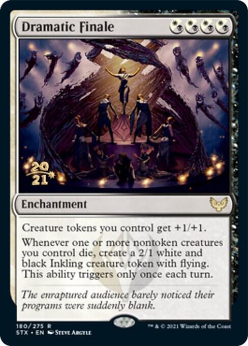 Dramatic Finale 180 card from Prerelease Cards