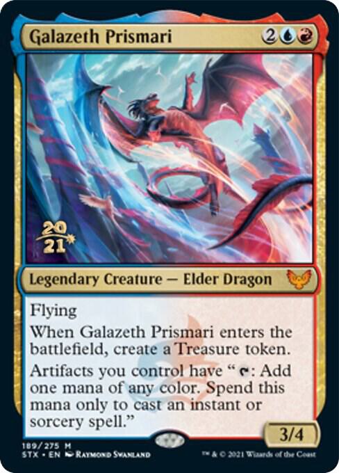 Galazeth Prismari 189 card from Prerelease Cards