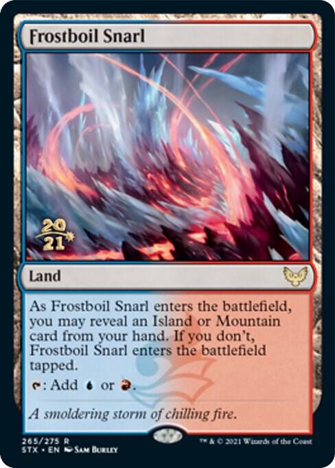 Frostboil Snarl 265 card from Prerelease Cards