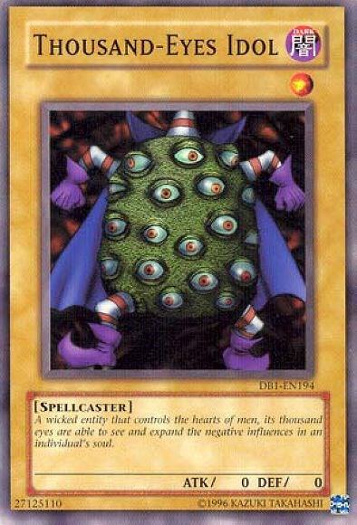 Thousand-Eyes Idol DB1-EN194 card from Dark Beginning 1