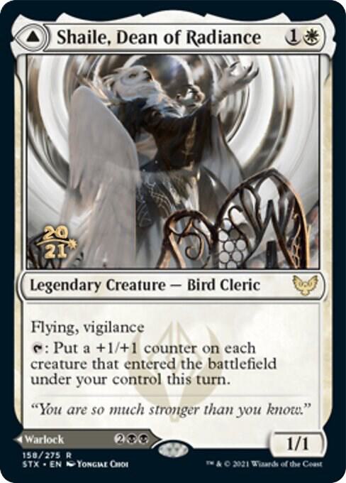 Shaile, Dean of Radiance 158 card from Prerelease Cards