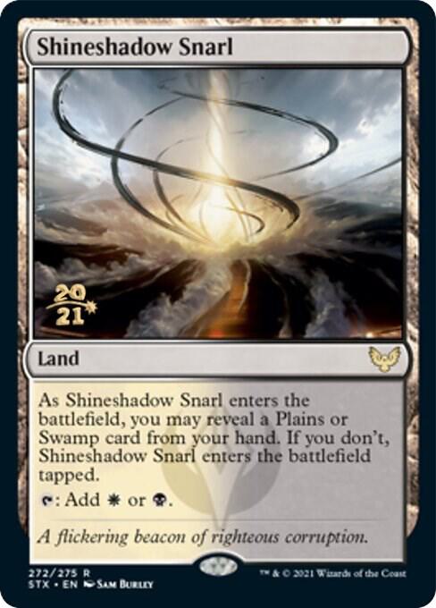 Shineshadow Snarl 272 card from Prerelease Cards