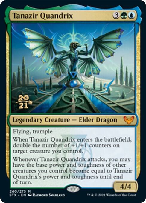 Tanazir Quandrix 240 card from Prerelease Cards