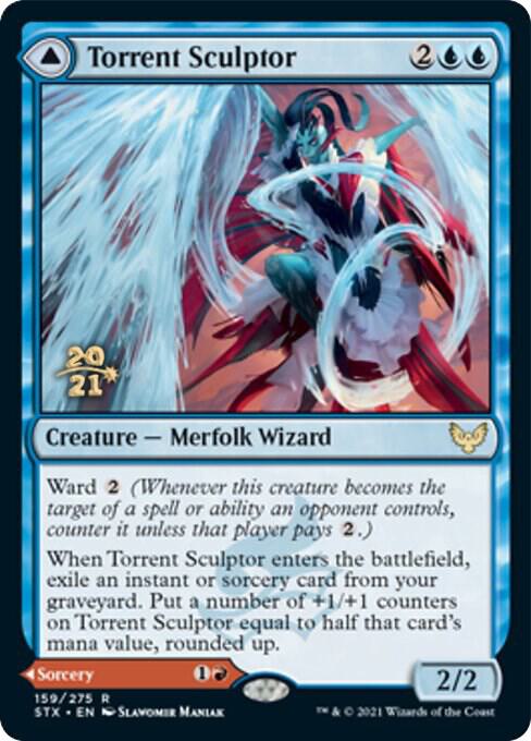Torrent Sculptor 159 card from Prerelease Cards