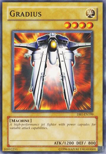 Gradius DB1-EN199 card from Dark Beginning 1